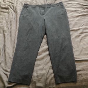 Women’s Grey Mid-Calf Dress Pants